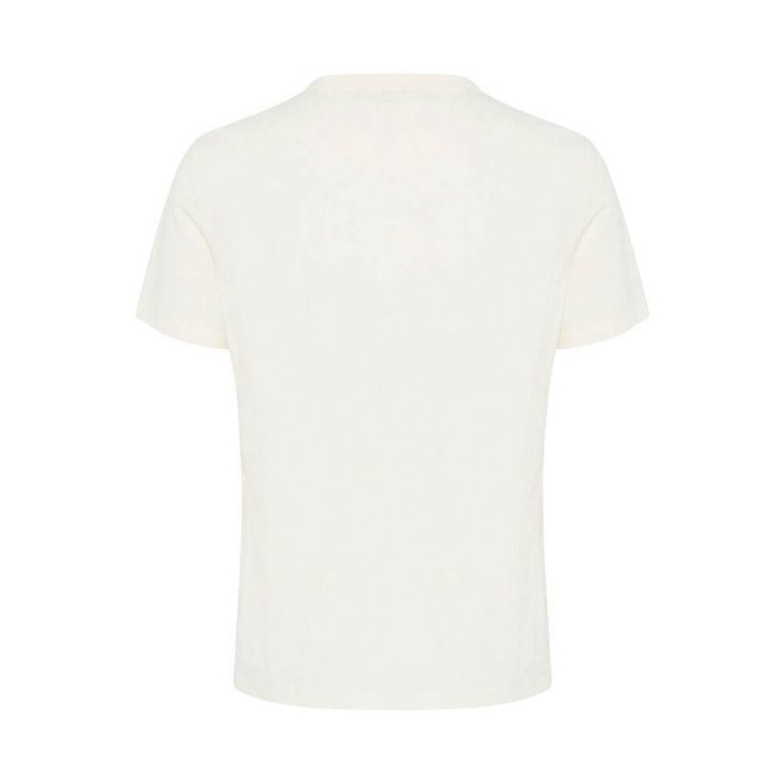 Casual Friday CFCARSON tee with embriodery:T-Shirt Peach Beige | Freewear CFCARSON tee with embriodery:T-Shirt - www.freewear.nl - Freewear
