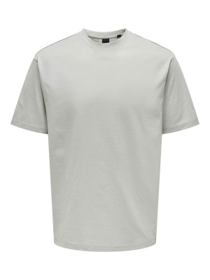 ONLY&SONS ONSFRED RLX SS TEE NOOS Mirage Gray | Freewear ONSFRED RLX SS TEE NOOS - www.freewear.nl - Freewear