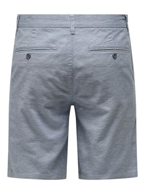 ONLY&SONS ONSMARK 0011 COTTON LINEN SHORTS NO: Flint Stone | Freewear ONSMARK 0011 COTTON LINEN SHORTS NO: - www.freewear.nl - Freewear