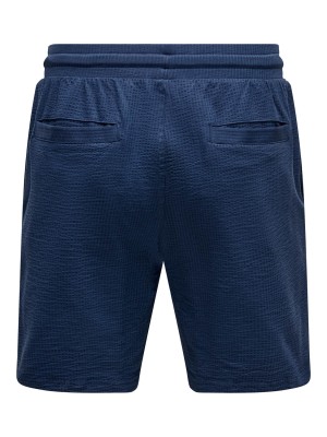 ONLY&SONS ONSKIAN LIFE REG SEERSUCKER SHORTS : Naval Academy | Freewear ONSKIAN LIFE REG SEERSUCKER SHORTS : - www.freewear.nl - Freewear