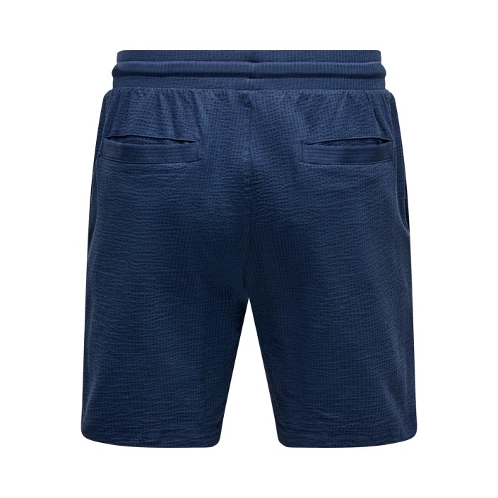 ONLY&SONS ONSKIAN LIFE REG SEERSUCKER SHORTS : Naval Academy | Freewear ONSKIAN LIFE REG SEERSUCKER SHORTS : - www.freewear.nl - Freewear