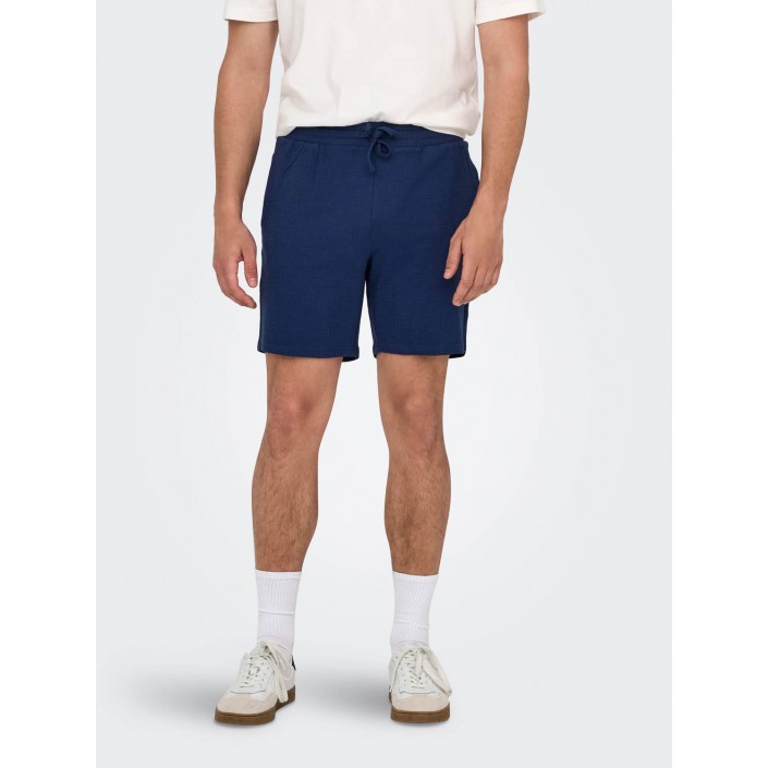 ONLY&SONS ONSKIAN LIFE REG SEERSUCKER SHORTS : Naval Academy | Freewear ONSKIAN LIFE REG SEERSUCKER SHORTS : - www.freewear.nl - Freewear
