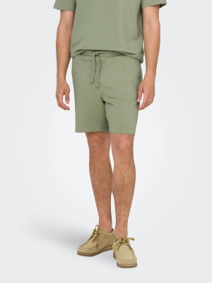 ONLY&SONS ONSKIAN LIFE REG SEERSUCKER SHORTS : Seagrass | Freewear ONSKIAN LIFE REG SEERSUCKER SHORTS : - www.freewear.nl - Freewear