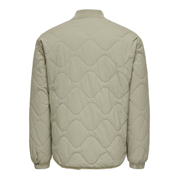 ONLY&SONS ONSWREN QUILTED JACKET OTW Laurel Oak | Freewear ONSWREN QUILTED JACKET OTW - www.freewear.nl - Freewear