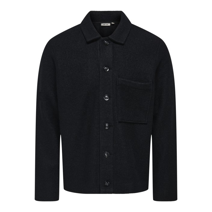 ONLY&SONS ONSMORE REG CARDIGAN KNIT FRML Black | Freewear ONSMORE REG CARDIGAN KNIT FRML - www.freewear.nl - Freewear