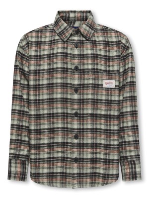 ONLY&SONS OSJJACK LS FLANNEL SHIRT WVN Sequoia/Jet Black/Antique White/ | Freewear OSJJACK LS FLANNEL SHIRT WVN - www.freewear.nl - Freewear