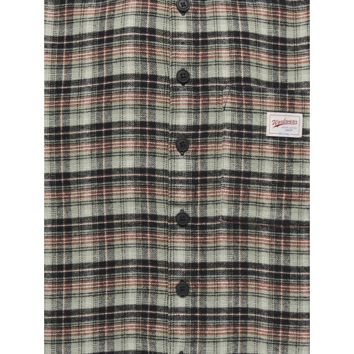ONLY&SONS OSJJACK LS FLANNEL SHIRT WVN Sequoia/Jet Black/Antique White/ | Freewear OSJJACK LS FLANNEL SHIRT WVN - www.freewear.nl - Freewear