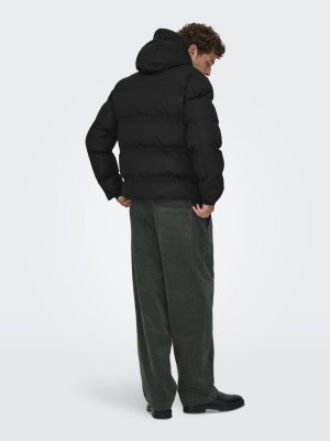 ONLY&SONS ONSMATHIS PUFFER OTW NOOS Black | Freewear ONSMATHIS PUFFER OTW NOOS - www.freewear.nl - Freewear