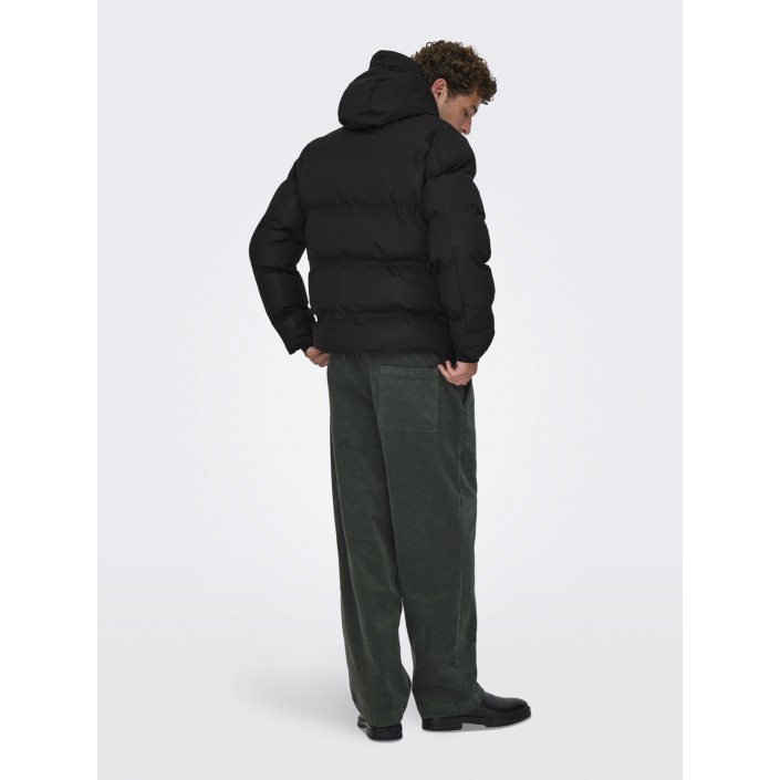 ONLY&SONS ONSMATHIS PUFFER OTW NOOS Black | Freewear ONSMATHIS PUFFER OTW NOOS - www.freewear.nl - Freewear
