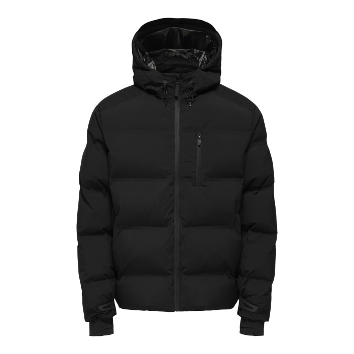 ONLY&SONS ONSMATHIS PUFFER OTW NOOS Black | Freewear ONSMATHIS PUFFER OTW NOOS - www.freewear.nl - Freewear