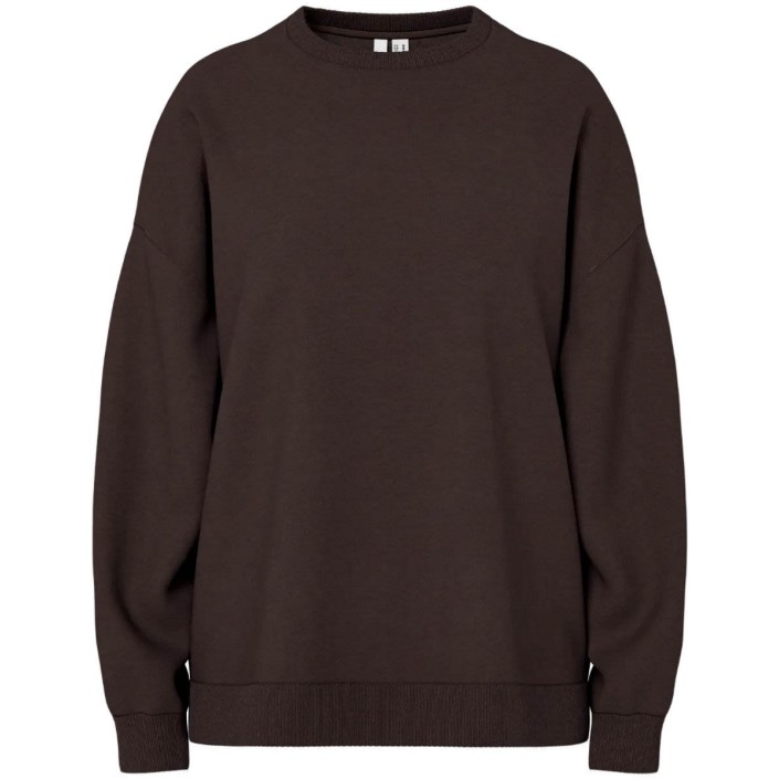 Bestseller Netherlan HDNANNA LS SWEAT Coffee Bean | Freewear HDNANNA LS SWEAT - www.freewear.nl - Freewear