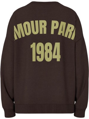 Bestseller Netherlan HDNANNA LS SWEAT Coffee Bean | Freewear HDNANNA LS SWEAT - www.freewear.nl - Freewear