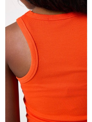 Garcia C52611_girls singlet 6095-manderin red | Freewear C52611_girls singlet - www.freewear.nl - Freewear
