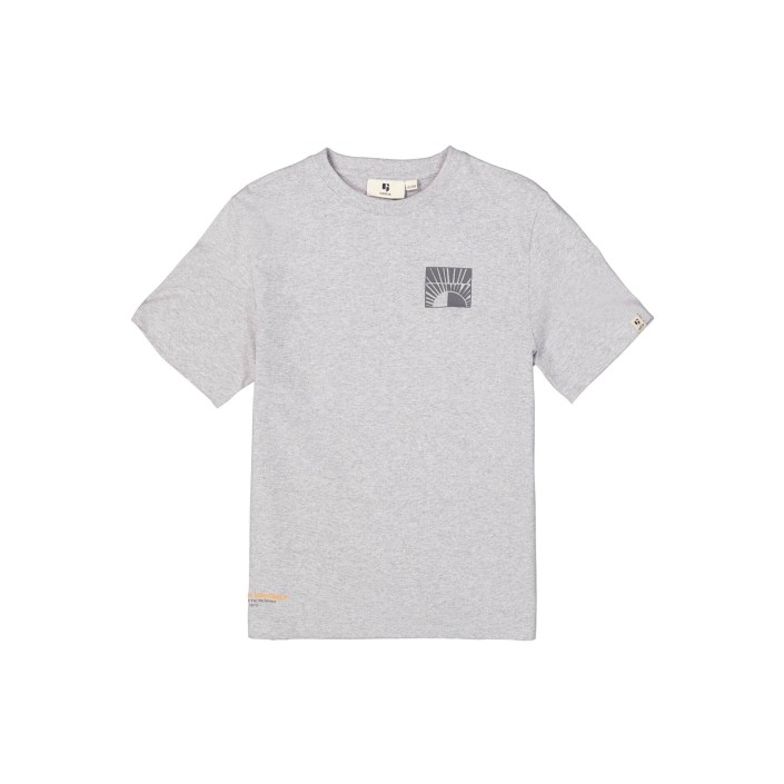 Garcia C53605_boys T-shirt ss 66-grey melee | Freewear C53605_boys T-shirt ss - www.freewear.nl - Freewear