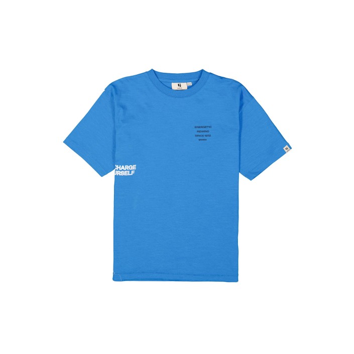 Garcia C53609_boys T-shirt ss 3246-real sky | Freewear C53609_boys T-shirt ss - www.freewear.nl - Freewear