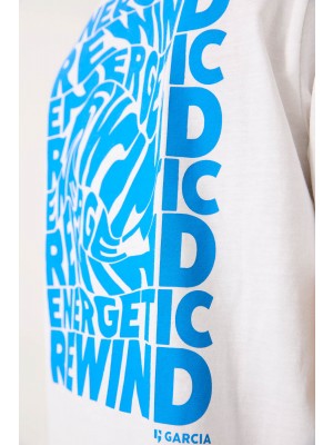 Garcia C53611_boys T-shirt ss 53-off white | Freewear C53611_boys T-shirt ss - www.freewear.nl - Freewear