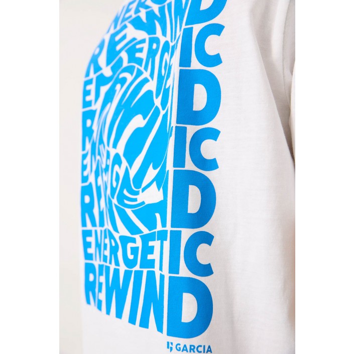 Garcia C53611_boys T-shirt ss 53-off white | Freewear C53611_boys T-shirt ss - www.freewear.nl - Freewear