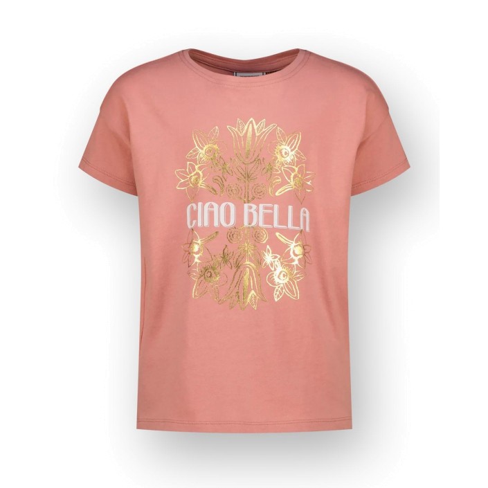 Vingino Harlyn T-shirt Brandied Apricot | Freewear Harlyn T-shirt - www.freewear.nl - Freewear