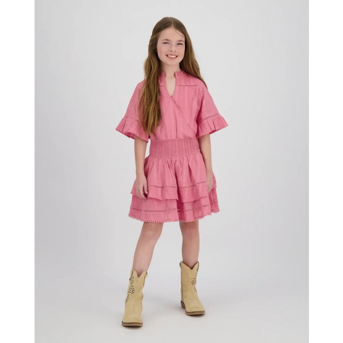 Vingino Pevy Midi Dress Brandied Apricot | Freewear Pevy Midi Dress - www.freewear.nl - Freewear