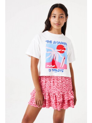 Garcia E52731_girls skirt 394-soft pink | Freewear E52731_girls skirt - www.freewear.nl - Freewear
