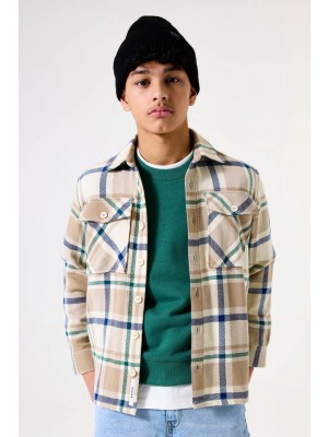 Garcia H53431_boys overshirt 5911-conifer | Freewear H53431_boys overshirt - www.freewear.nl - Freewear
