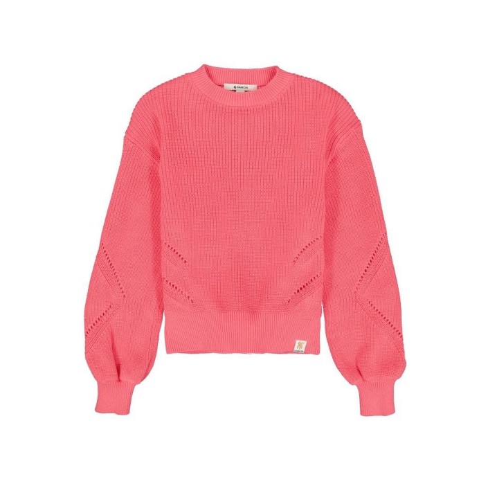 Garcia M42441_girls pullover 5328-intense pink | Freewear M42441_girls pullover - www.freewear.nl - Freewear