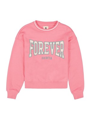 Garcia M42460_girls sweat 5328-intense pink | Freewear