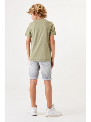Garcia Q43400_boys T-shirt ss 8425-garden green | Freewear Q43400_boys T-shirt ss - www.freewear.nl - Freewear