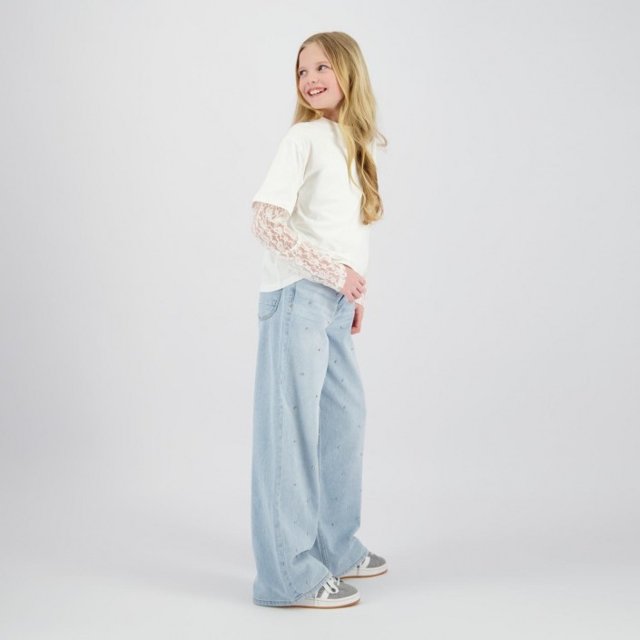 Raizzed Tanya T-shirt Sugar white | Freewear Tanya T-shirt - www.freewear.nl - Freewear