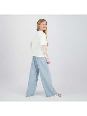 Raizzed Tanya T-shirt Sugar white | Freewear Tanya T-shirt - www.freewear.nl - Freewear