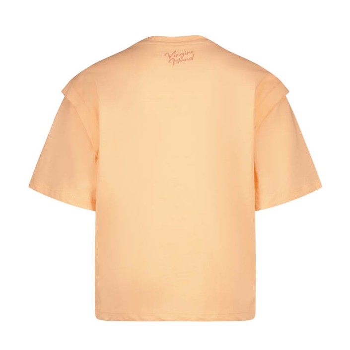 Vingino Halia T-shirt Sunset coral | Freewear Halia T-shirt - www.freewear.nl - Freewear