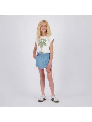 Vingino Halia T-shirt Real White | Freewear Halia T-shirt - www.freewear.nl - Freewear