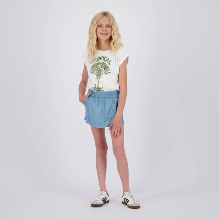 Vingino Halia T-shirt Real White | Freewear Halia T-shirt - www.freewear.nl - Freewear