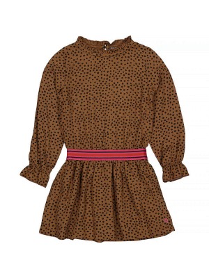 Quapi RANA Dress brown fudge | Freewear