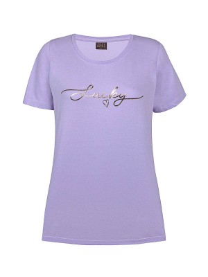 Ze-Ze T-shirt Pox lila | Freewear