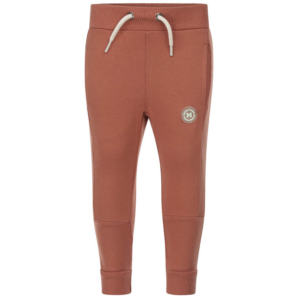 Koko Noko-Boys Jogging trousers-Rusty brown