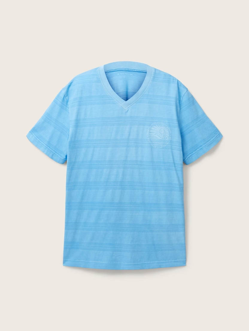 Tom Tailor T-shirt V-neck Washed