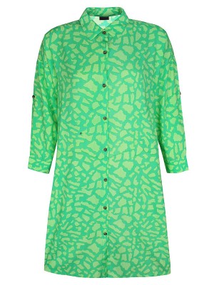 Ze-Ze Shirt print Sidney groen | Freewear