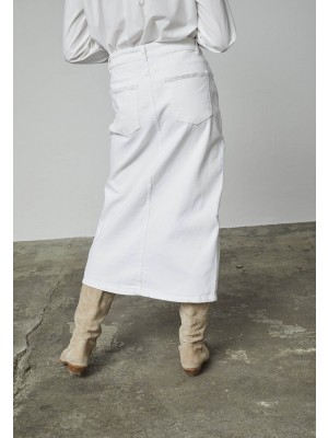 Sisters Point OLIA Skirt white | Freewear OLIA Skirt - www.freewear.nl - Freewear