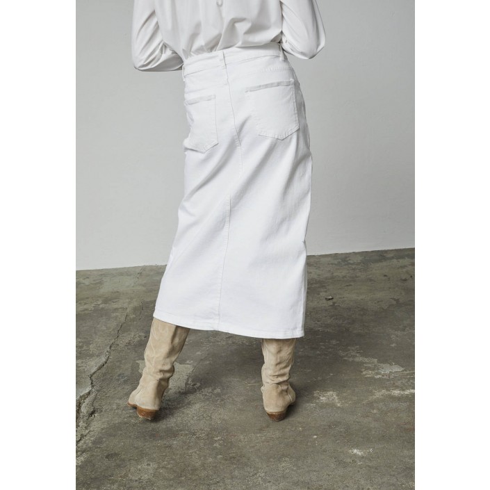 Sisters Point OLIA Skirt white | Freewear OLIA Skirt - www.freewear.nl - Freewear