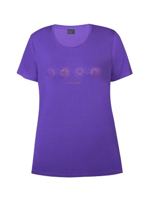 Ze-Ze T-Shirt s/s Annleigh Paars | Freewear