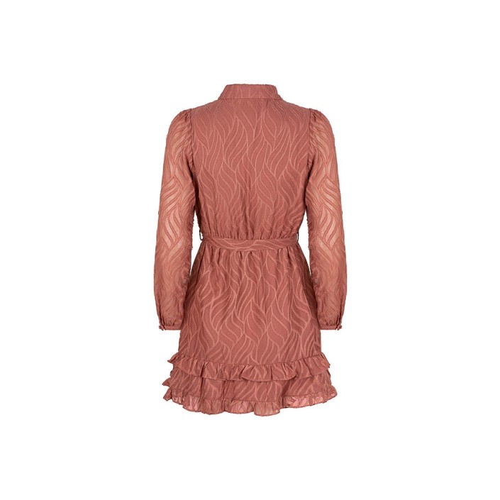 Lofty Manner Dress Emani dark pink | Freewear Dress Emani - www.freewear.nl - Freewear