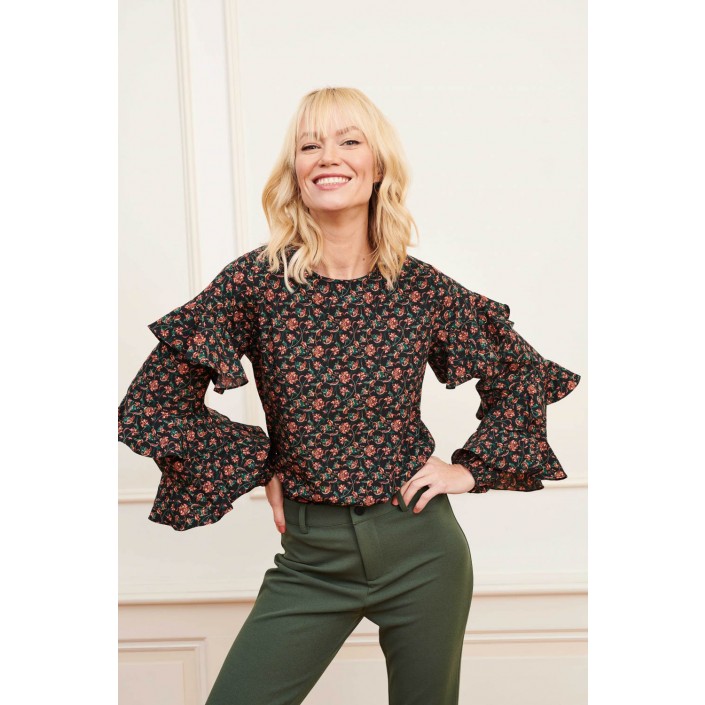Lofty Manner Trouser Jillie sage green | Freewear Trouser Jillie - www.freewear.nl - Freewear