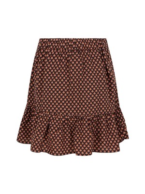 Lofty Manner Skirt Camila abstract print | Freewear Skirt Camila - www.freewear.nl - Freewear