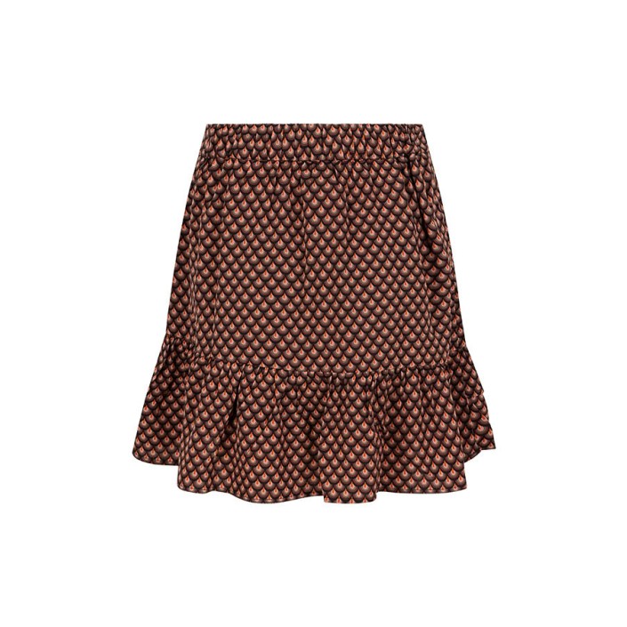 Lofty Manner Skirt Camila abstract print | Freewear Skirt Camila - www.freewear.nl - Freewear