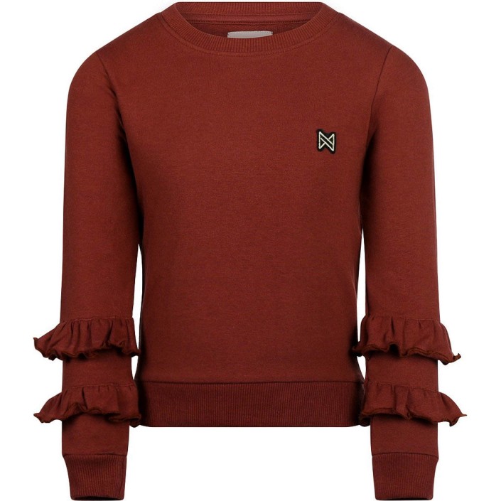 Koko Noko Ki Sweater ls brique red | Freewear Ki Sweater ls - www.freewear.nl - Freewear