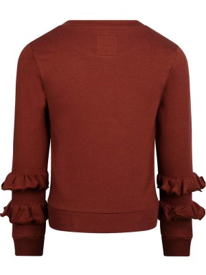 Koko Noko Ki Sweater ls brique red | Freewear Ki Sweater ls - www.freewear.nl - Freewear