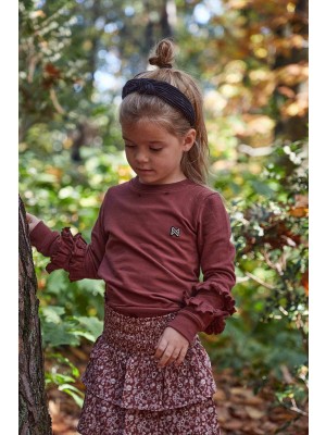 Koko Noko Ki Sweater ls brique red | Freewear Ki Sweater ls - www.freewear.nl - Freewear