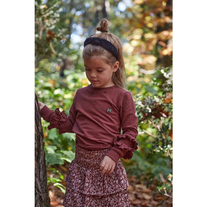 Koko Noko Ki Sweater ls brique red | Freewear Ki Sweater ls - www.freewear.nl - Freewear