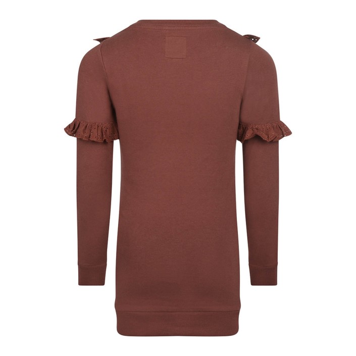 Koko Noko Ki Dress ls brique red | Freewear Ki Dress ls - www.freewear.nl - Freewear